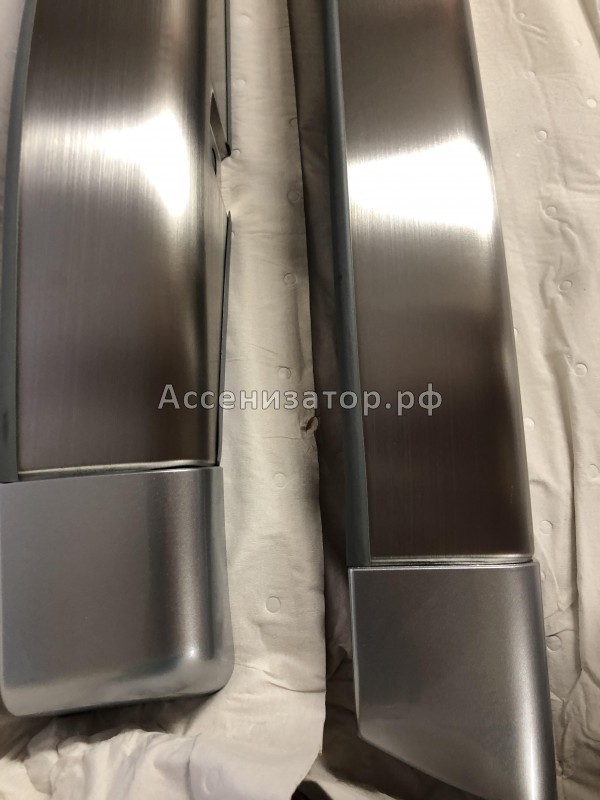 НАКЛАДКИ НА ШТАТНЫЕ ПОДНОЖКИ НЕРЖАВЕЙКА TOYOTA PRADO 120 SIDE STEP PROTECTER 0847460170