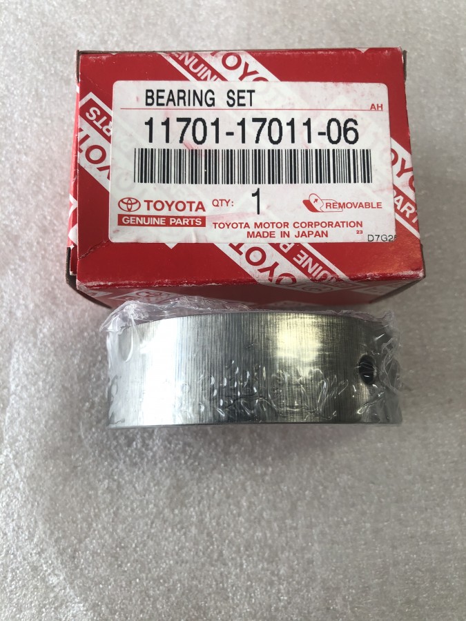 Комплект вкладышей коренных TOYOTA Land Cruiser J100 117011701106